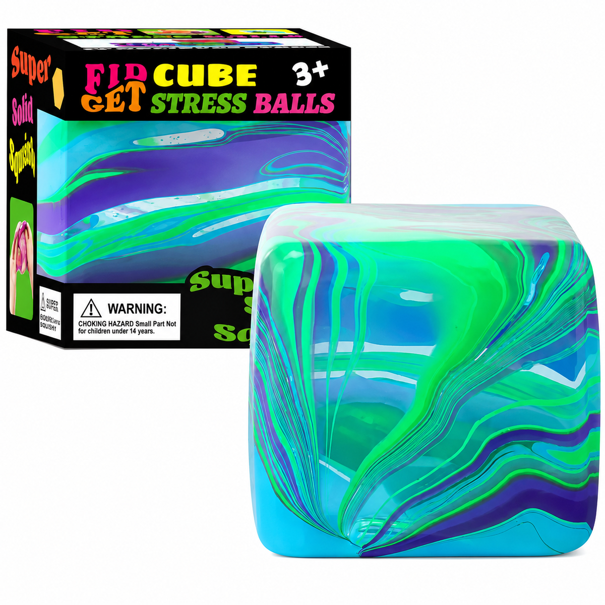 Snowflake Ice Cube Squishy Blind Box - Viral Drop Club