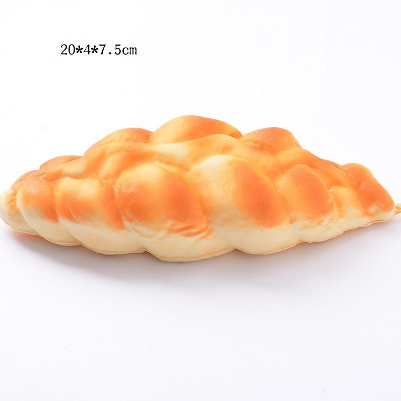Squishy Food Creative Simulation Bread Toast Donuts Slow Rising Squeeze Stress Relief Toys Spoof Tease People Desktop Decoration - Viral Drop Club