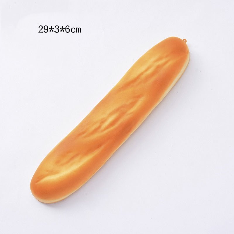Squishy Food Creative Simulation Bread Toast Donuts Slow Rising Squeeze Stress Relief Toys Spoof Tease People Desktop Decoration - Viral Drop Club