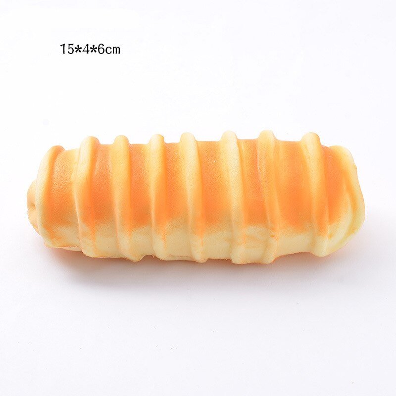 Squishy Food Creative Simulation Bread Toast Donuts Slow Rising Squeeze Stress Relief Toys Spoof Tease People Desktop Decoration - Viral Drop Club