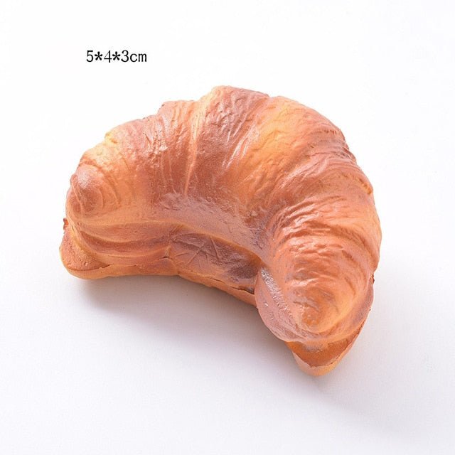 Squishy Food Creative Simulation Bread Toast Donuts Slow Rising Squeeze Stress Relief Toys Spoof Tease People Desktop Decoration - Viral Drop Club