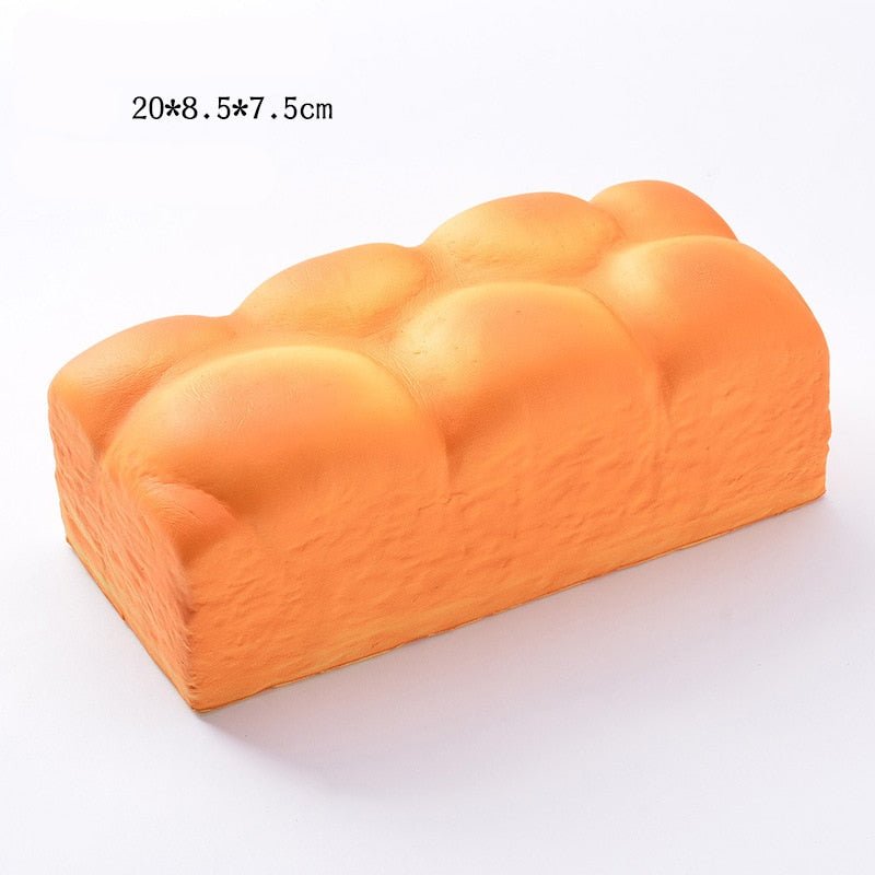 Squishy Food Creative Simulation Bread Toast Donuts Slow Rising Squeeze Stress Relief Toys Spoof Tease People Desktop Decoration - Viral Drop Club