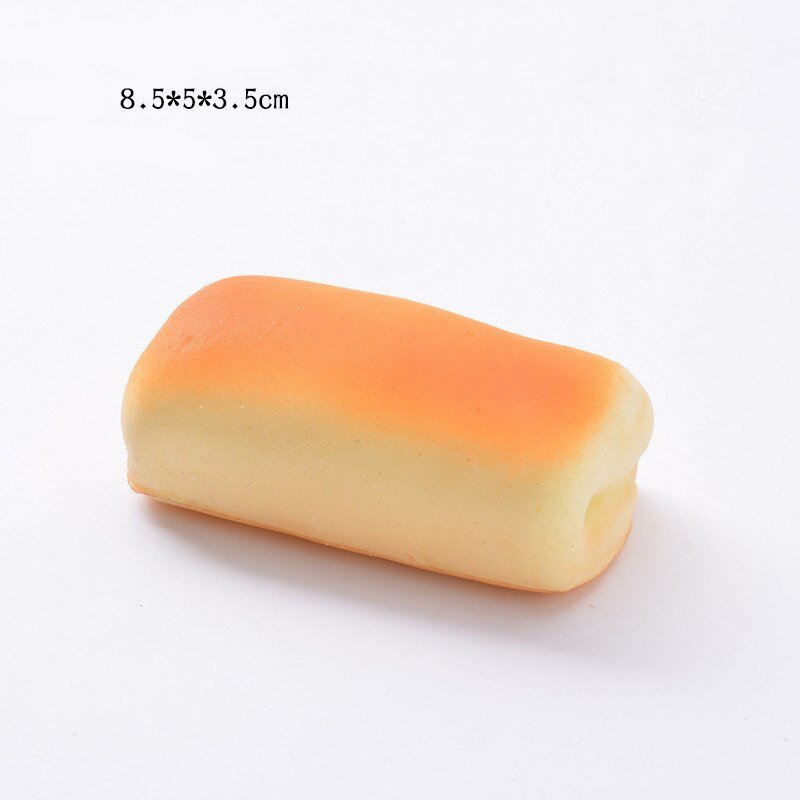 Squishy Food Creative Simulation Bread Toast Donuts Slow Rising Squeeze Stress Relief Toys Spoof Tease People Desktop Decoration - Viral Drop Club