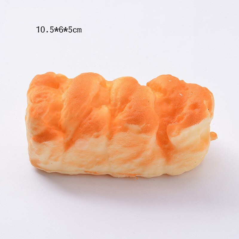 Squishy Food Creative Simulation Bread Toast Donuts Slow Rising Squeeze Stress Relief Toys Spoof Tease People Desktop Decoration - Viral Drop Club