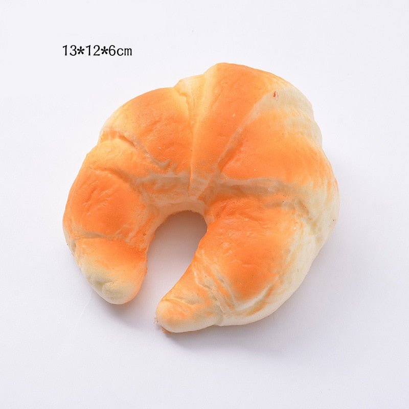 Squishy Food Creative Simulation Bread Toast Donuts Slow Rising Squeeze Stress Relief Toys Spoof Tease People Desktop Decoration - Viral Drop Club
