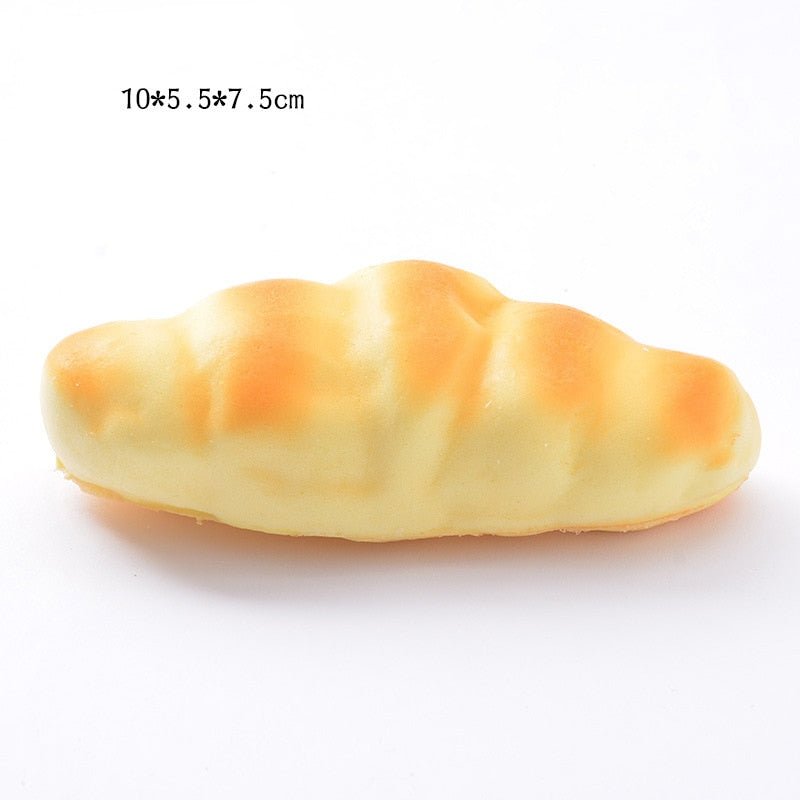 Squishy Food Creative Simulation Bread Toast Donuts Slow Rising Squeeze Stress Relief Toys Spoof Tease People Desktop Decoration - Viral Drop Club