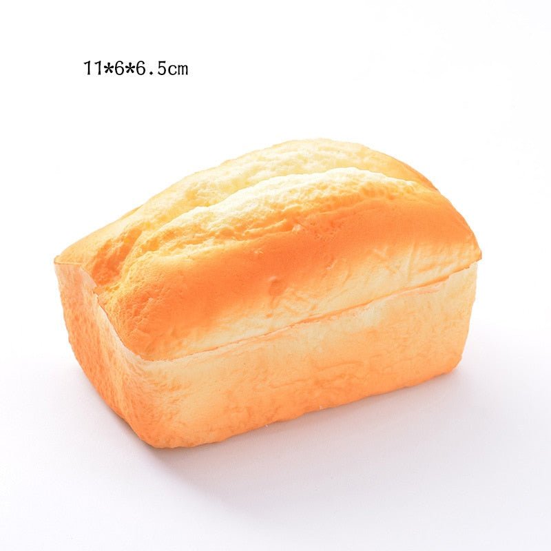Squishy Food Creative Simulation Bread Toast Donuts Slow Rising Squeeze Stress Relief Toys Spoof Tease People Desktop Decoration - Viral Drop Club