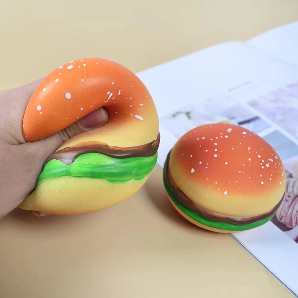 Squishy Toast Bread Squeeze Toy | Funny Fidget Toy for Stress Relief for Kids and Adults - Viral Drop Club