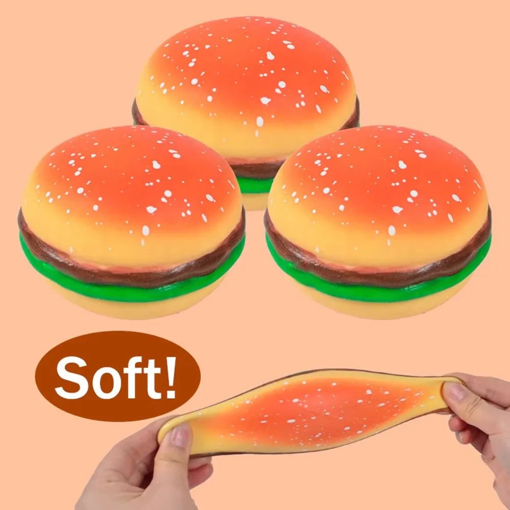 Squishy Toast Bread Squeeze Toy | Funny Fidget Toy for Stress Relief for Kids and Adults - Viral Drop Club