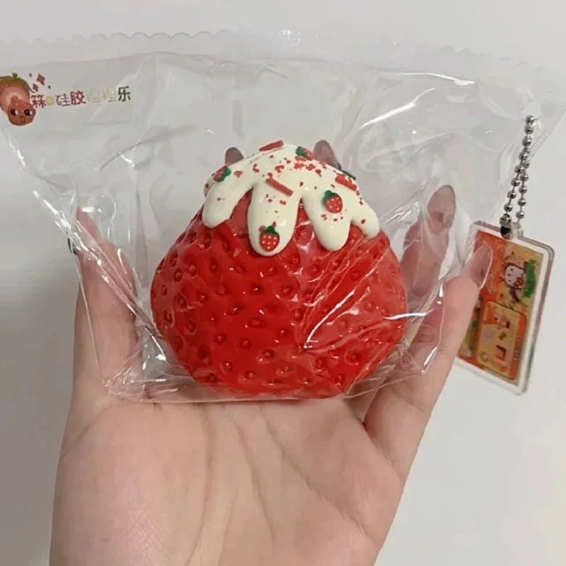 Strawberry Taba Squishy - Viral Drop Club