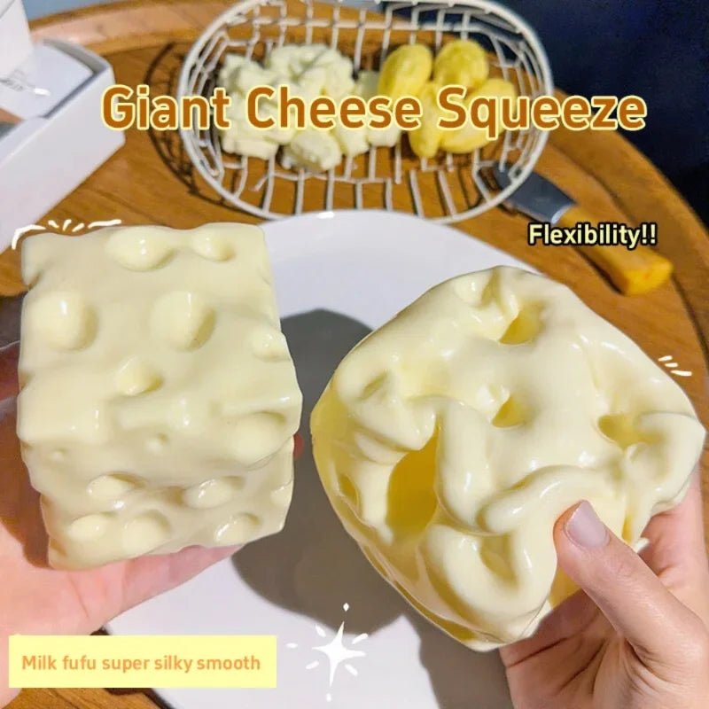 Taba Squishy Cheese Cube - Viral Drop Club