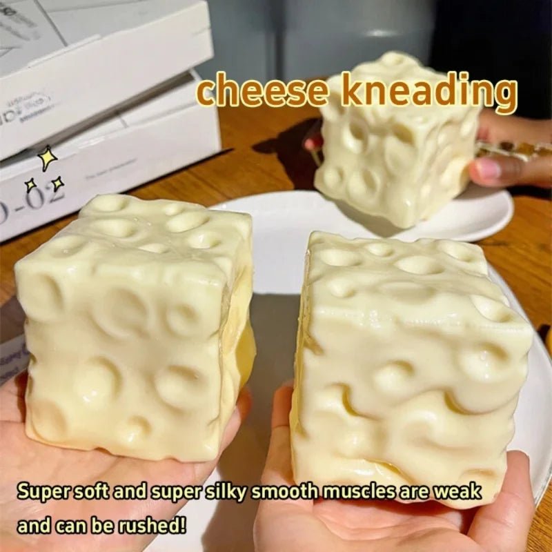 Taba Squishy Cheese Cube - Viral Drop Club