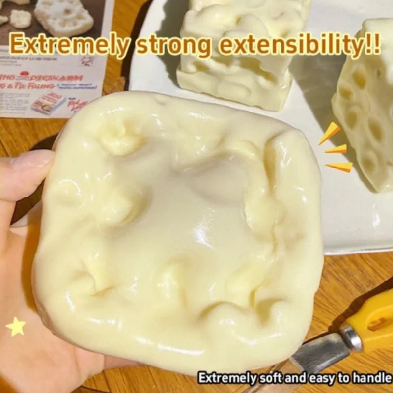 Taba Squishy Cheese Cube - Viral Drop Club