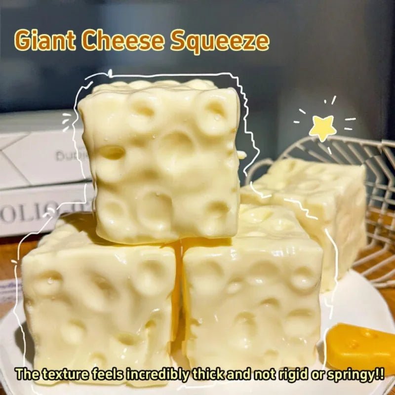 Taba Squishy Cheese Cube - Viral Drop Club