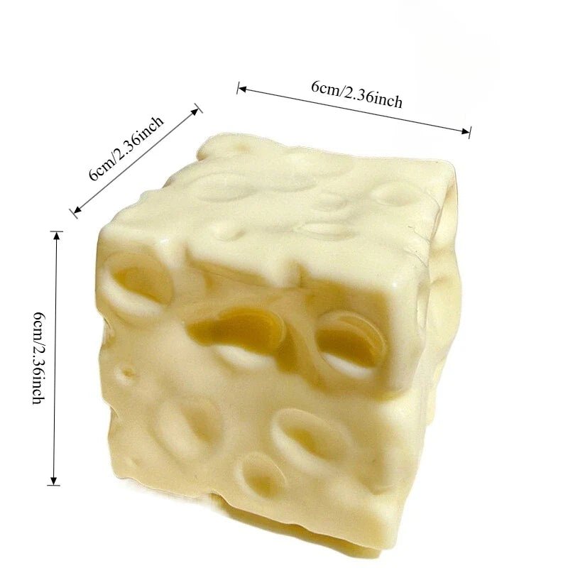 Taba Squishy Cheese Cube - Viral Drop Club