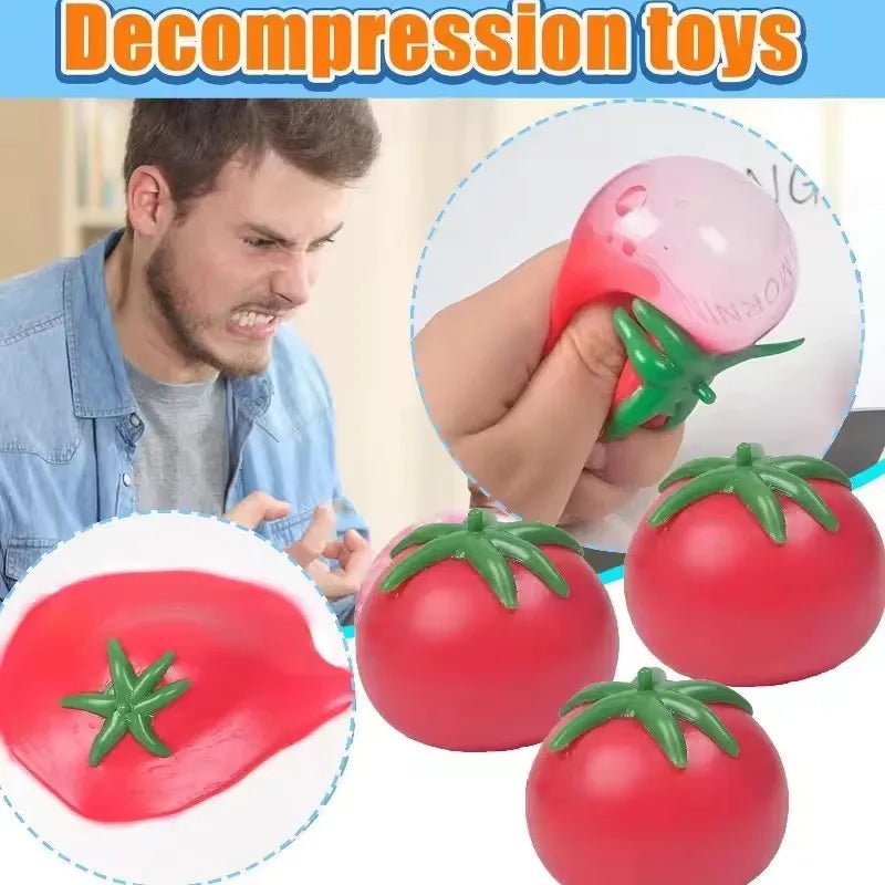 Tomato Taba Squishy Water Toy - Viral Drop Club